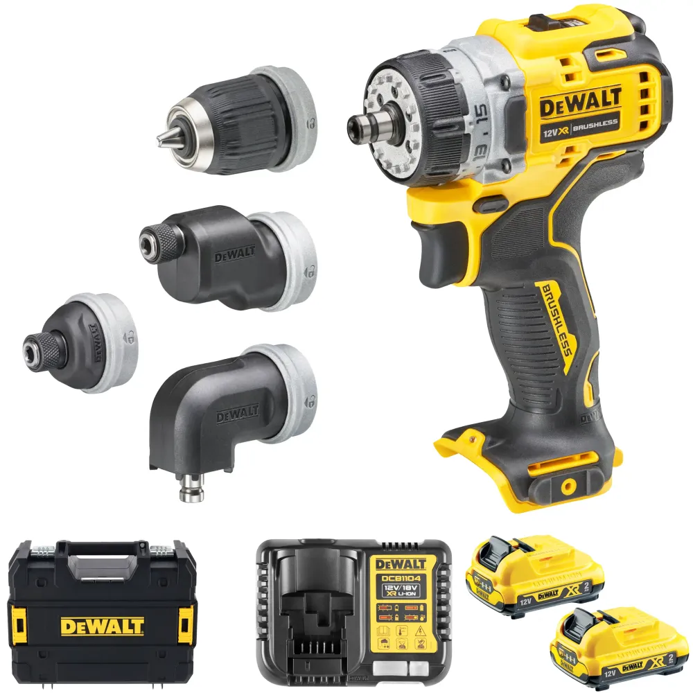 Mașă de găurit Dewalt DCD703L2T-QW 12V 2Ah