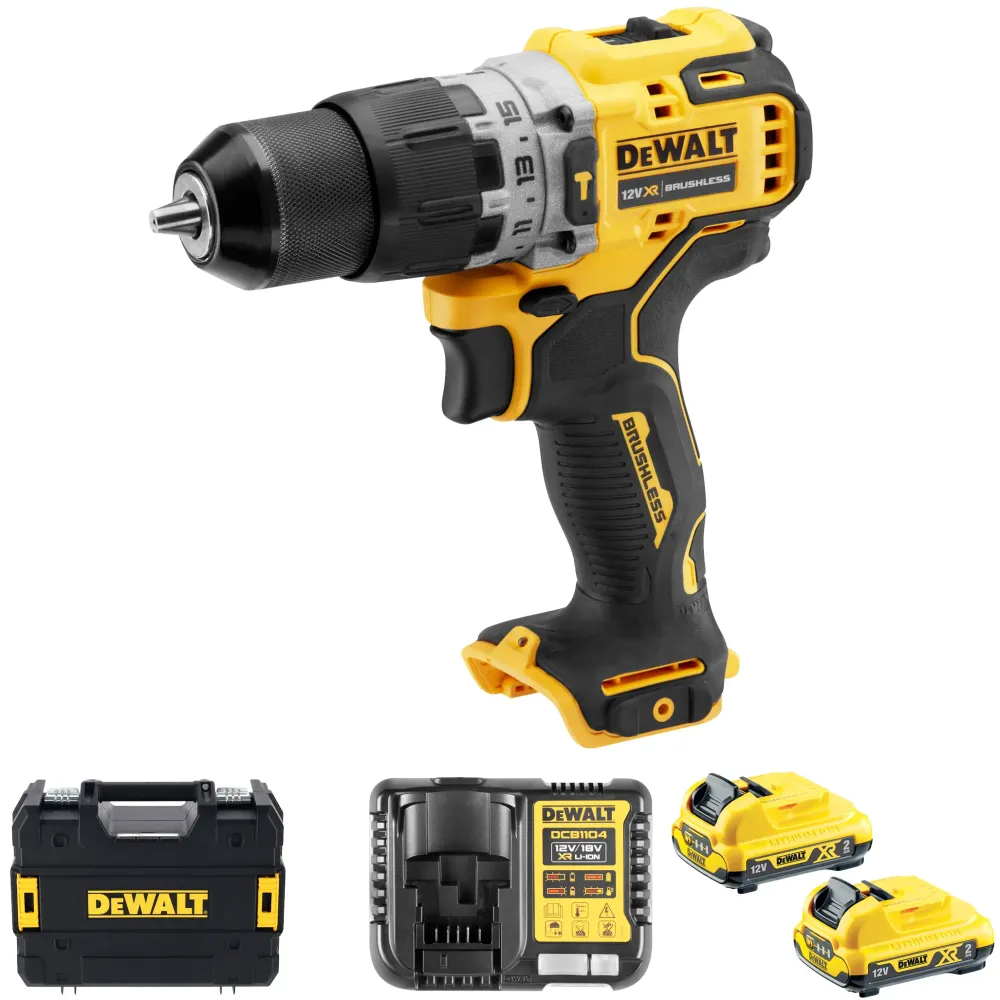 Mașă de găurit Dewalt DCD706D2-QW 12V 2Ah