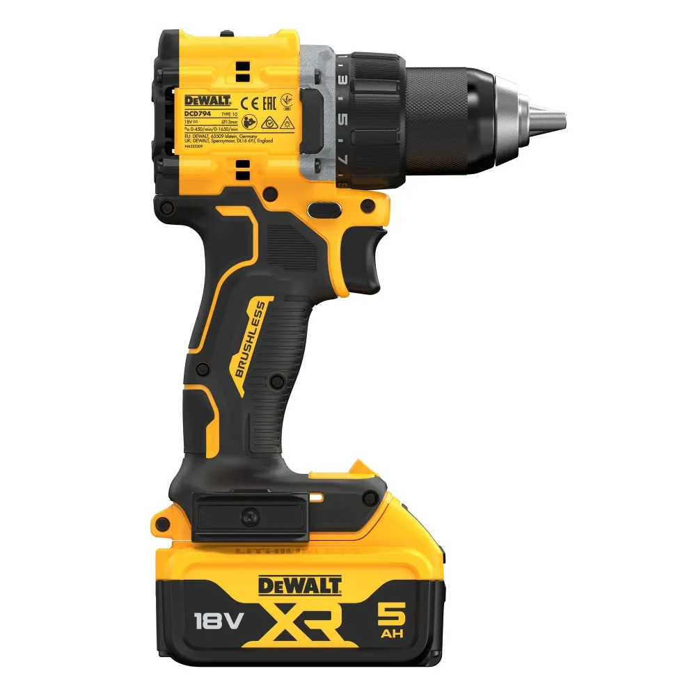 Mașă de găurit Dewalt DCD794P2T-QW 18V 5Ah