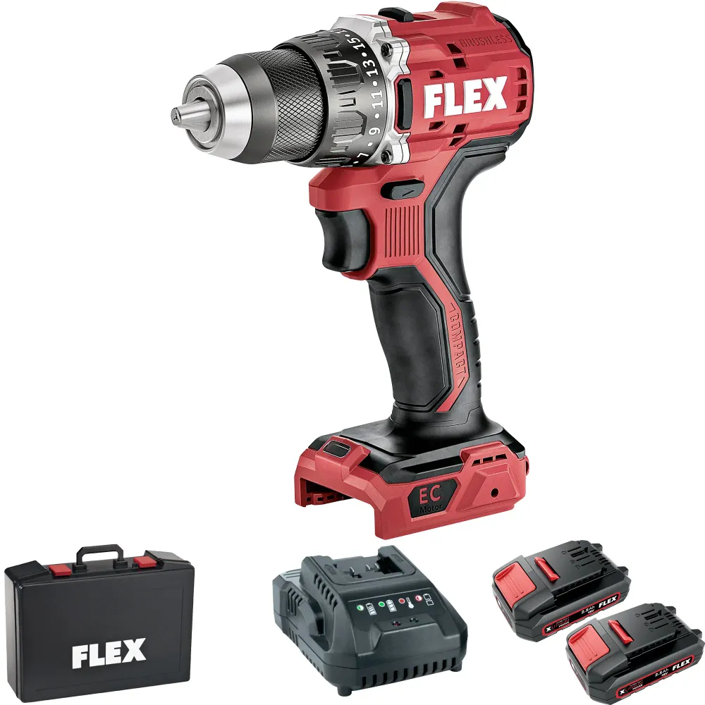 Mașă de găurit Flex PD 2G EC LD C 18V 2.5Ah