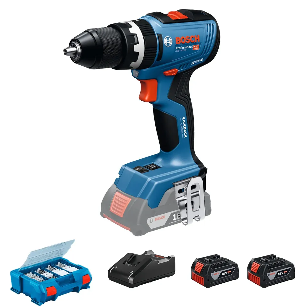 Mașă de găurit cu impact Bosch GSB 18V-65