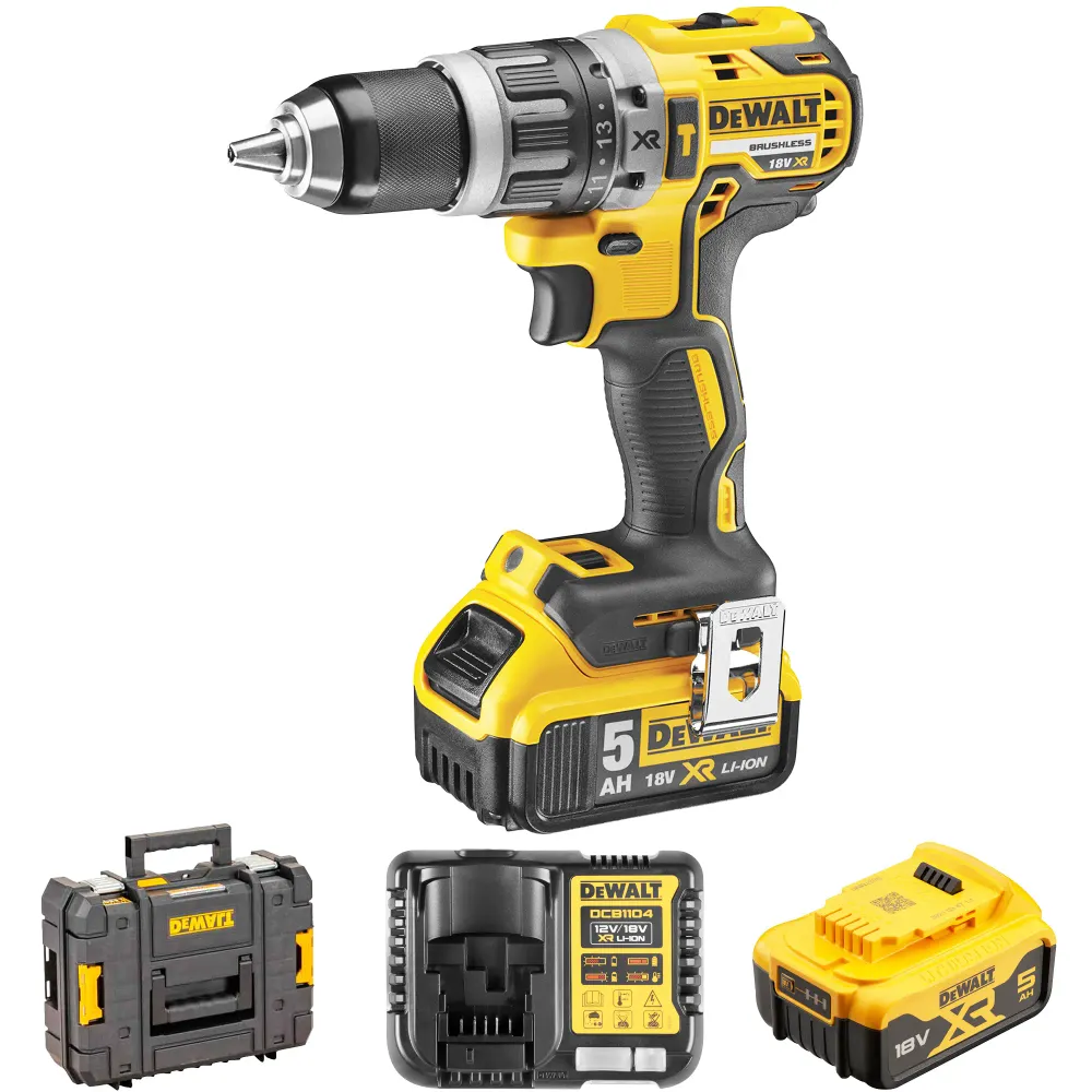 Mașă de găurit cu impact Dewalt DCD796P2-QW 18V 5Ah