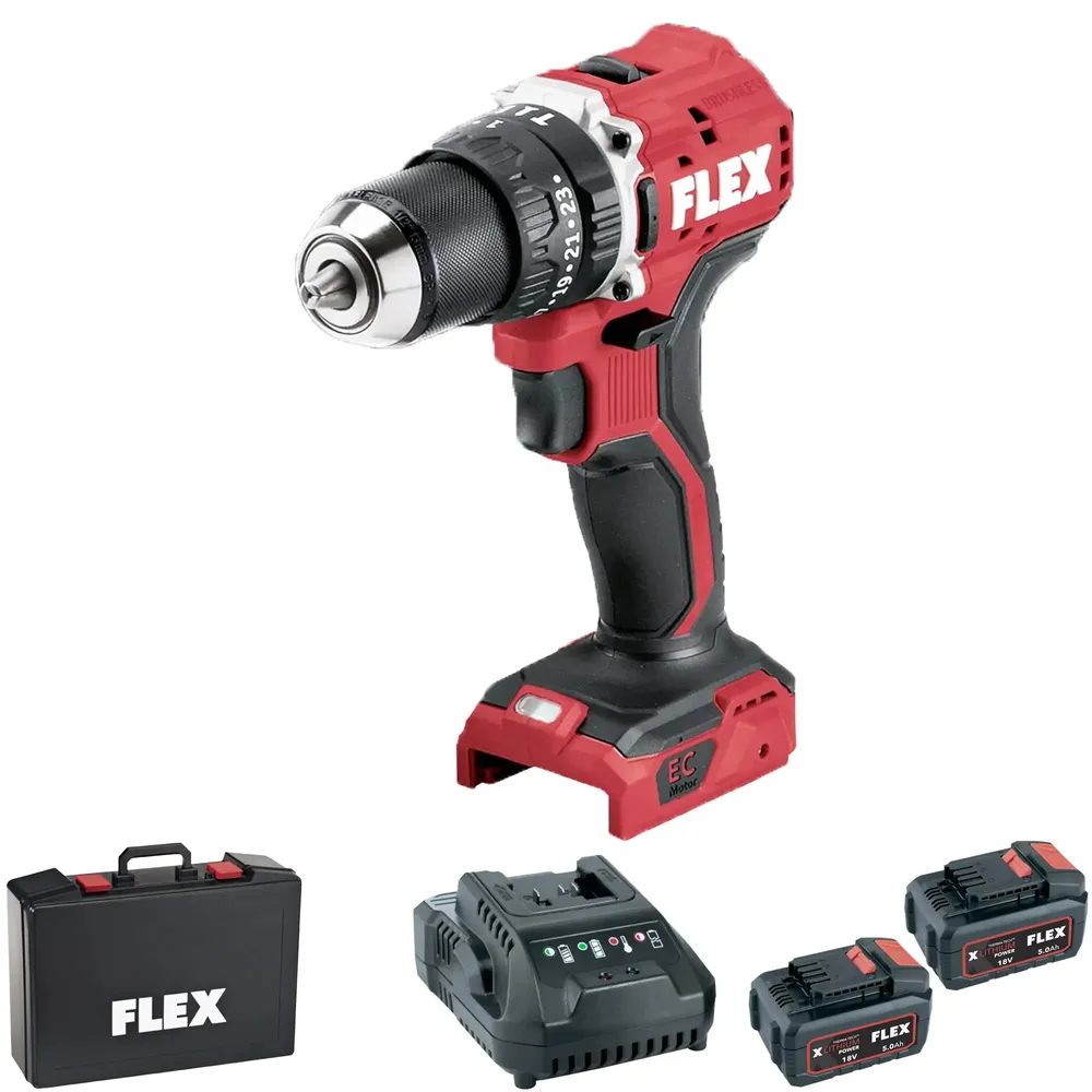 Mașă de găurit cu impact Flex PD 2G EC LD 55 TC 18V 5Ah