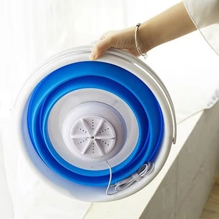 Mașă de Spălat Rufe, Wash, cu Galeata Pliabilă din Silicon