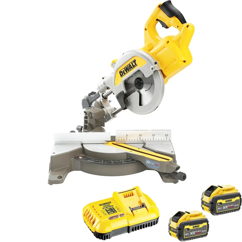 Mașă de tăiat Dewalt DCS777T2-QW 54V 6Ah