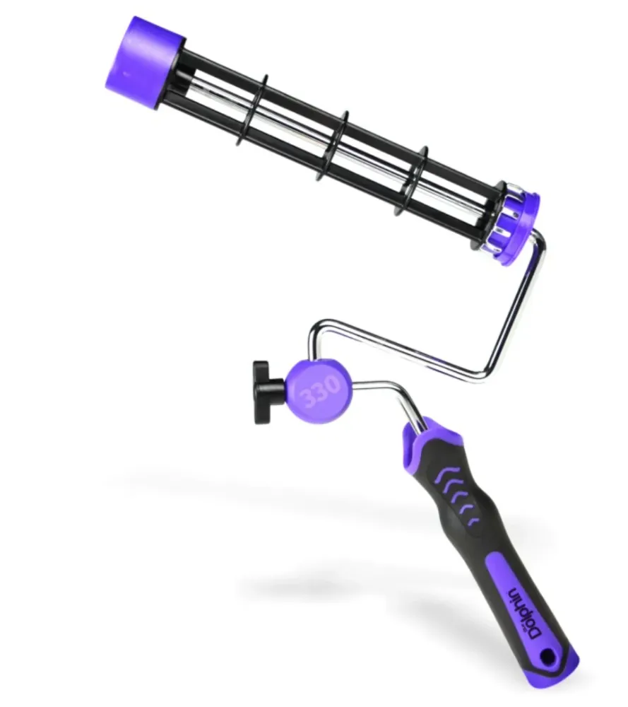 Maner, suport profesional 360º trafalet 25 cm, DolphinRoller, Blue Dolphin