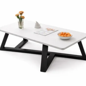 Masa cafea pentru living room, blat MDF, picioare de metal
