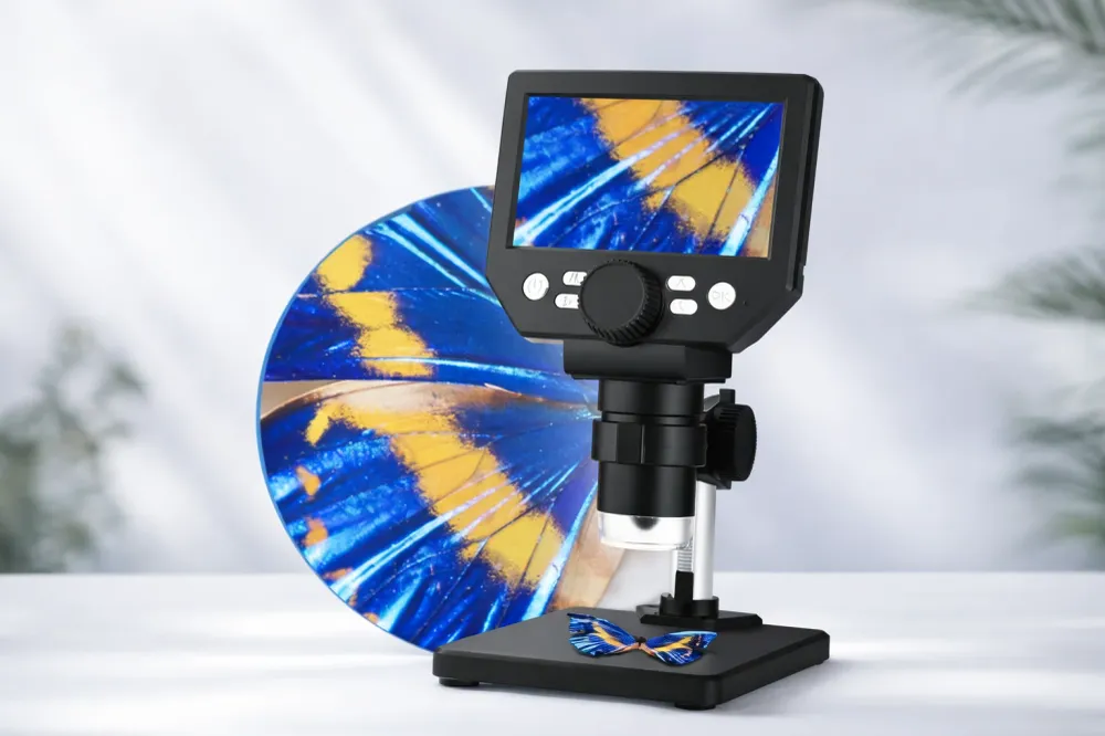 Microscop digital USB cu camera video portabil