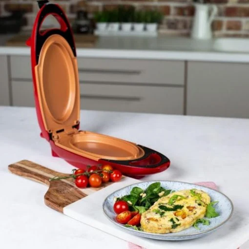 Mini plita electrica pentru gatit 800 W, invelis non-aderent