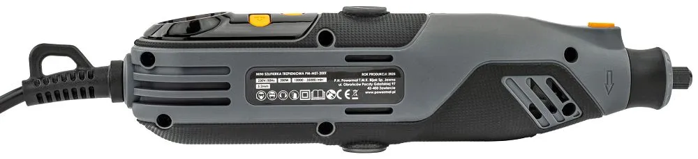 Mini polizor drept PM-MST-200T, 200 W, Powermat PM1356