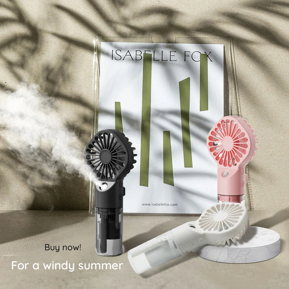 Mini ventilator portabil, cu apa
