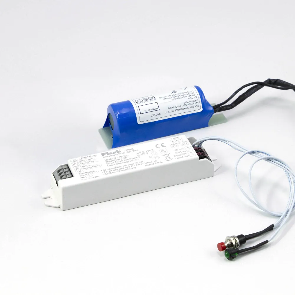 Modul emergenta LED 3h cu invertor si acumulator pentru corpuri iluminat