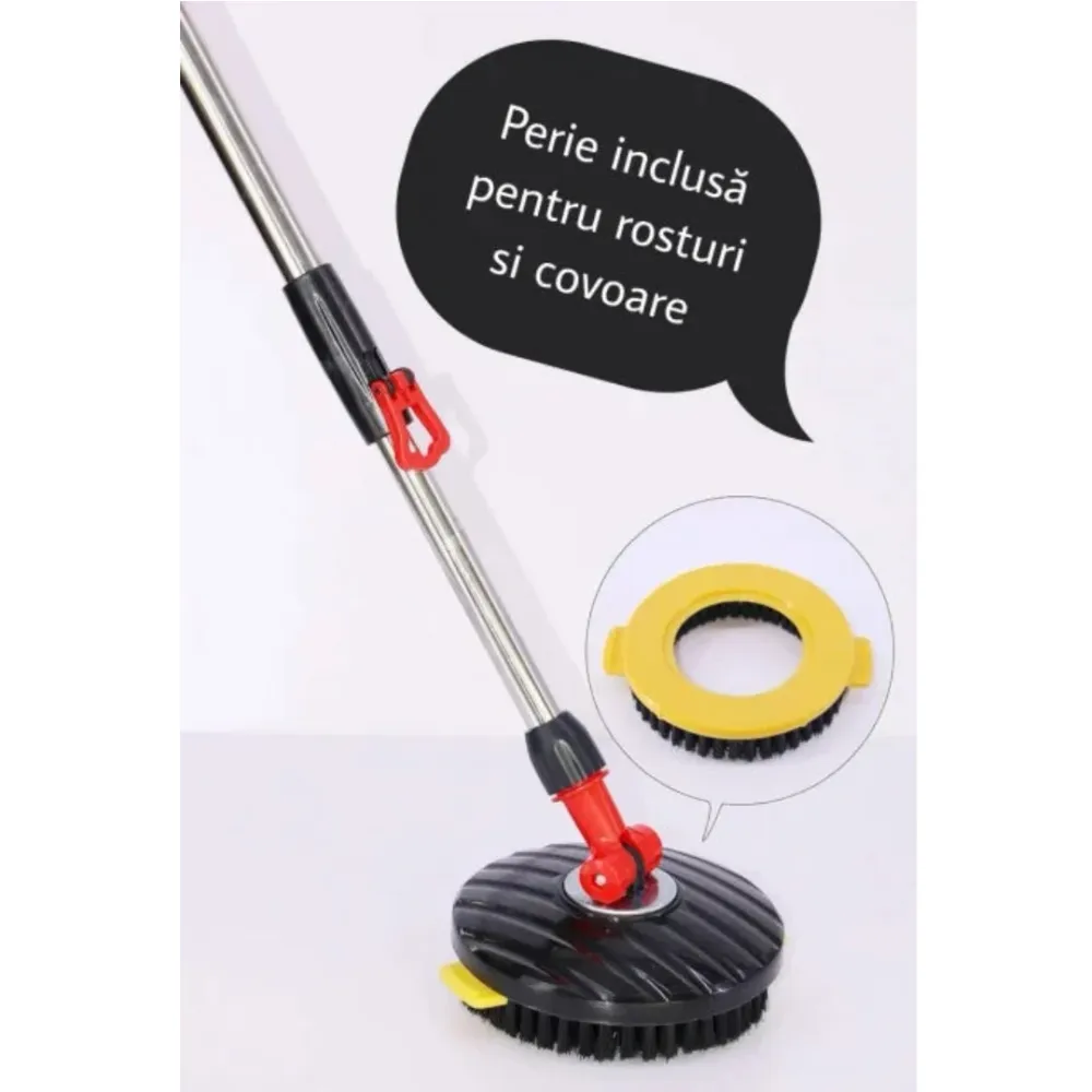 MOP ROTATIV CU 4 REZERVE MOP + 1 REZERVA COVOR