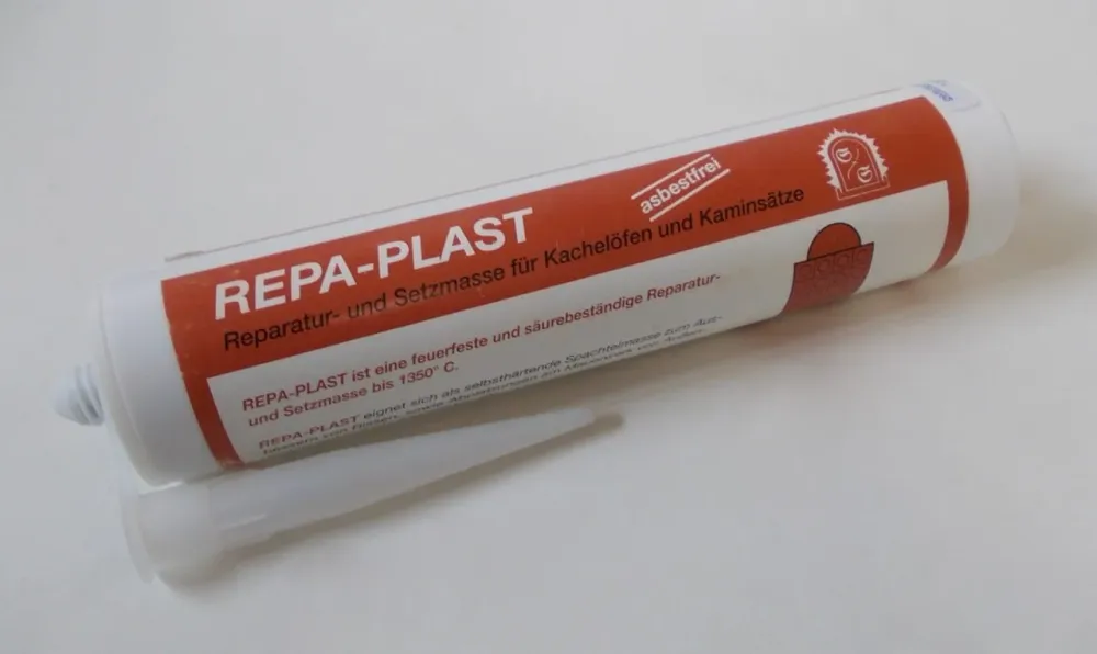 Mortarul de reparații rezistent la foc 1350 ° C cartuș 310ml