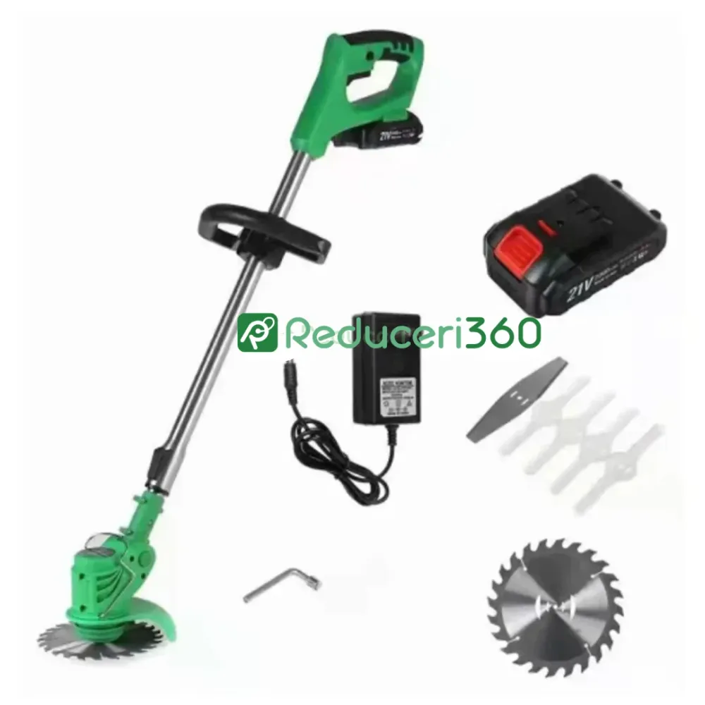 Motocoasa electrica cu 2 acumulator, 48V, Autonomie 4 ore !