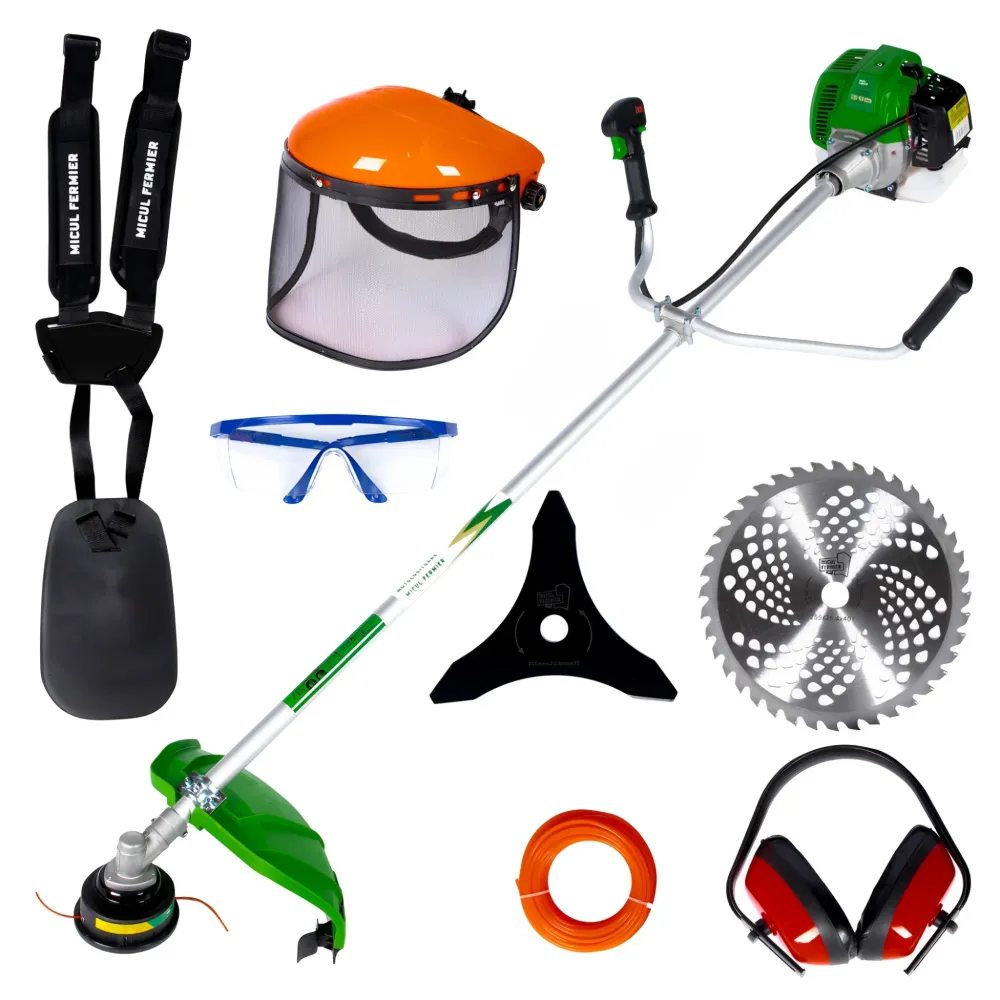 Motocositoare pe benzina 712 cu 10 accesorii, 52CC