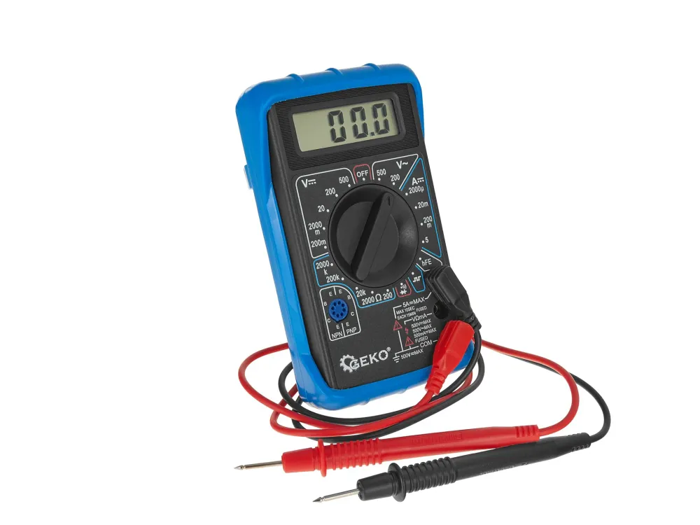 Multimetru digital cu buzzer, Geko G30823