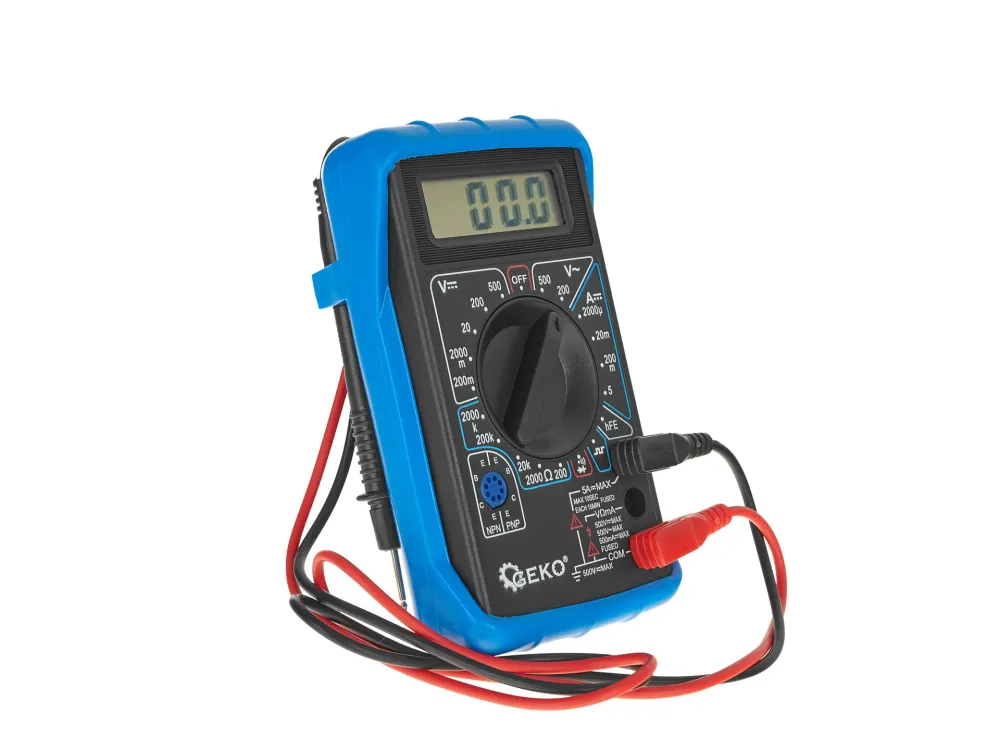 Multimetru digital cu buzzer, Geko G30823