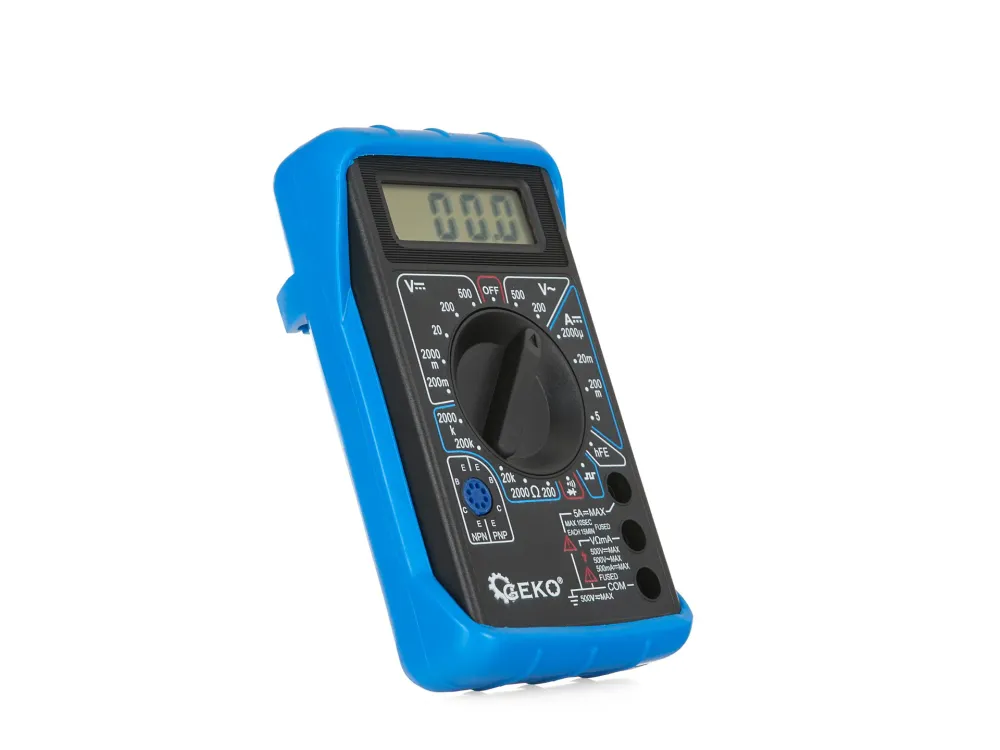 Multimetru digital cu buzzer, Geko G30823