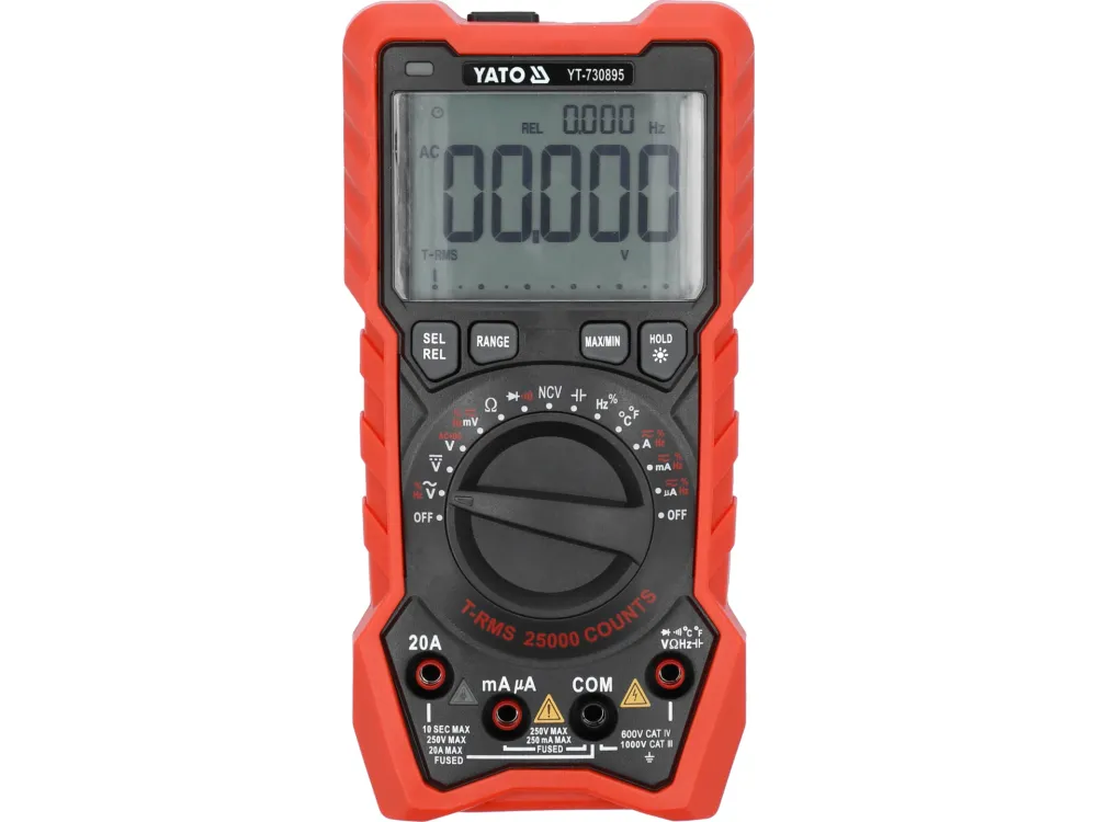 MULTIMETRU DIGITAL RMS, AFISAJ LCD 25000