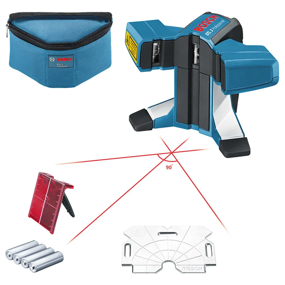 Nivel laser pentru gresie Bosch GTL 3