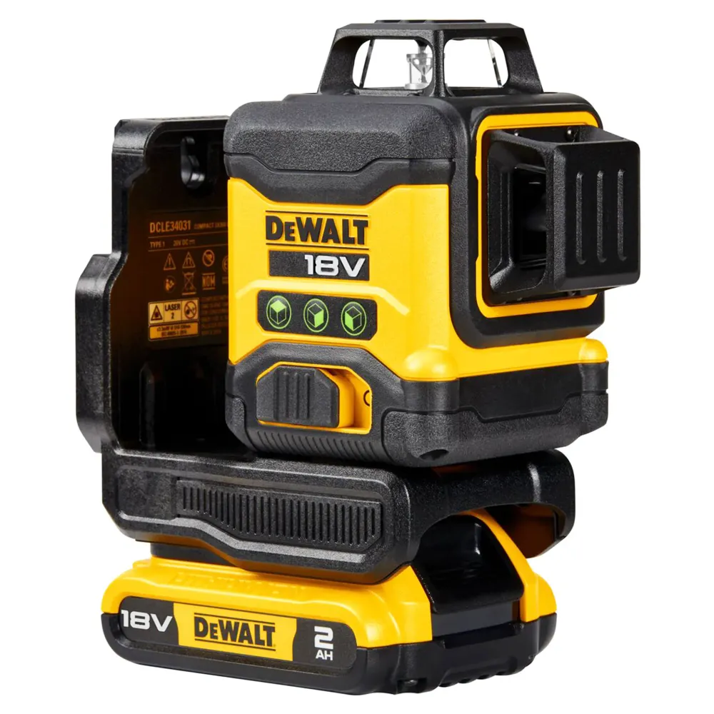 Nivelă laser verde Dewalt DCLE34031D1-QW 18V 2Ah