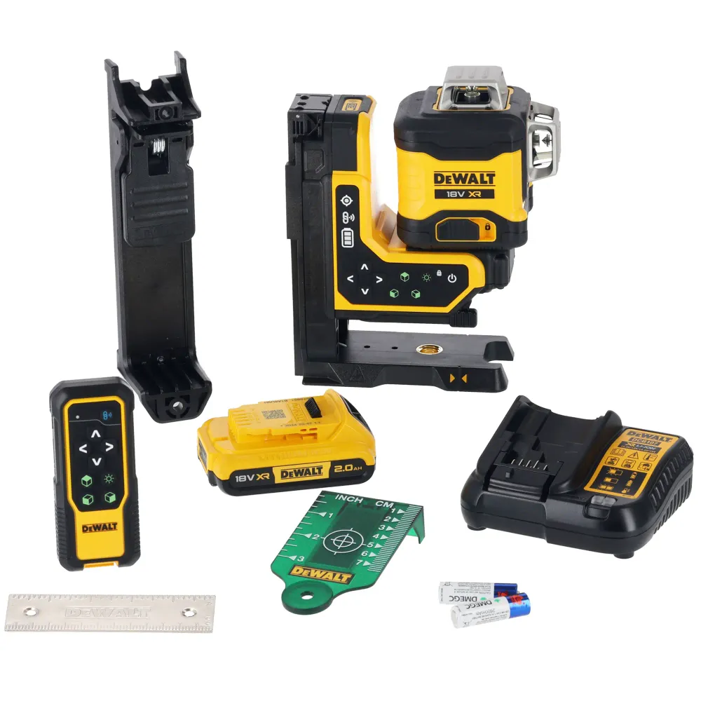 Nivelă laser verde Dewalt DCLE34035D1-QW 18V 2Ah