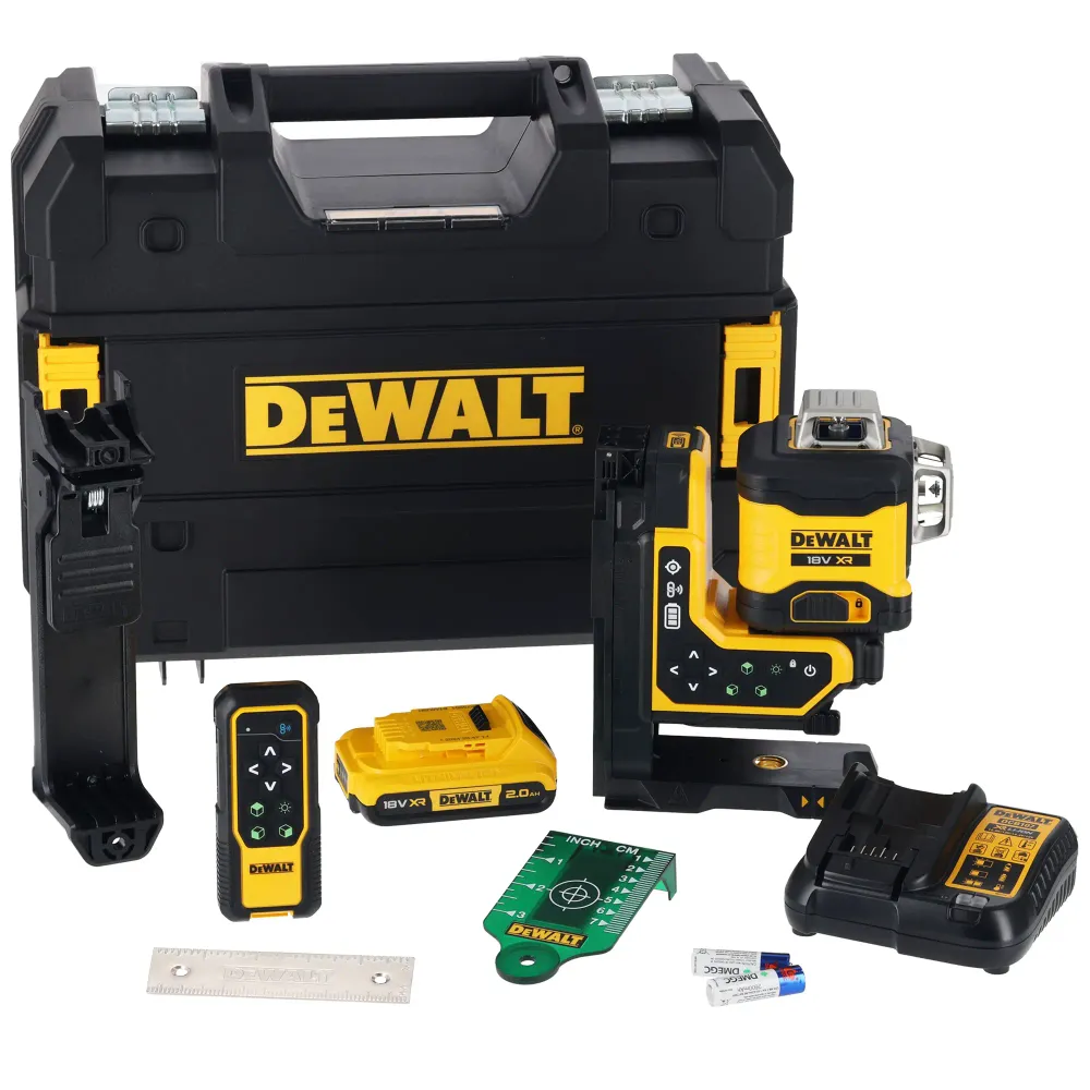 Nivelă laser verde Dewalt DCLE34035D1-QW 18V 2Ah