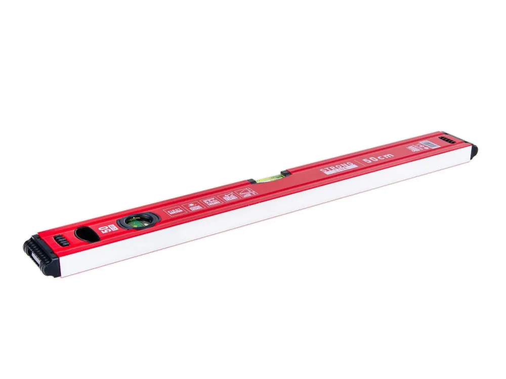 Nivela de aluminiu cu bula Strong Line, 500 mm, Geko G29202