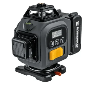 Nivela laser cruce cu acumulator PM-PLK-4DM3, 4.2 V, Powermat PM1494