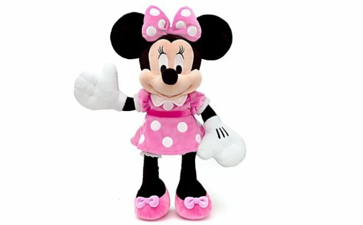 Noile plusuri Mickey Mouse sau Minnie Mouse deosebit de pufoase la atingere