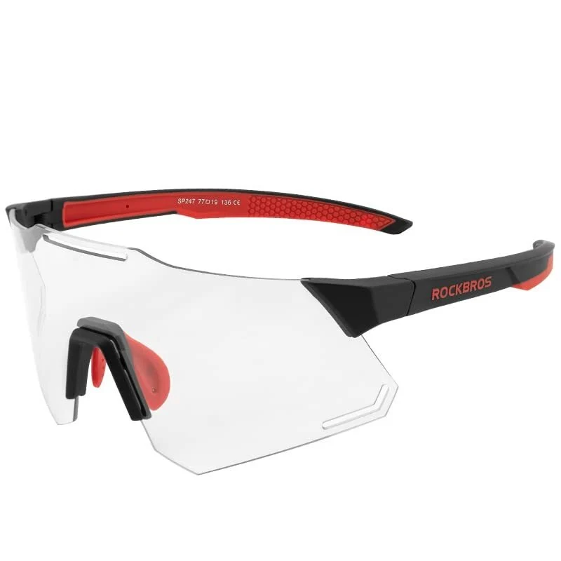 Ochelari de soare pentru bicicletă ROCKBROS UV transparenți