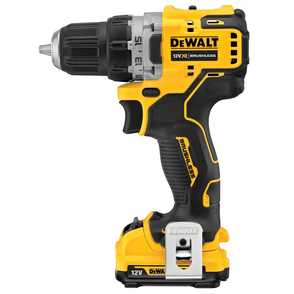șofer de burghiu Dewalt DCD701D2-QW 12V 2Ah