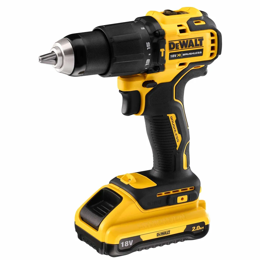 șofer de burghiu Dewalt DCD709D2T-QW 18V 2Ah