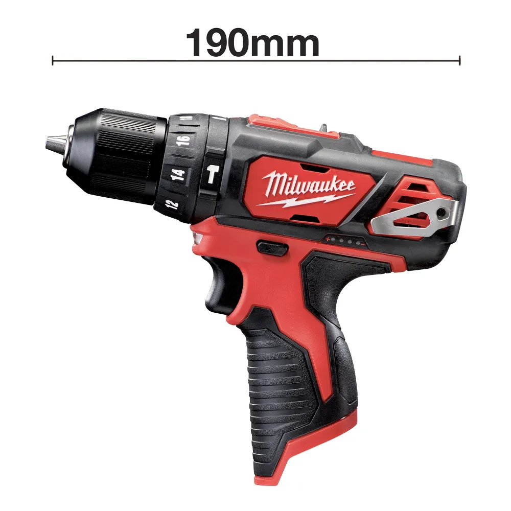 șofer de burghiu Milwaukee M12 BPD-202C 12V 2Ah