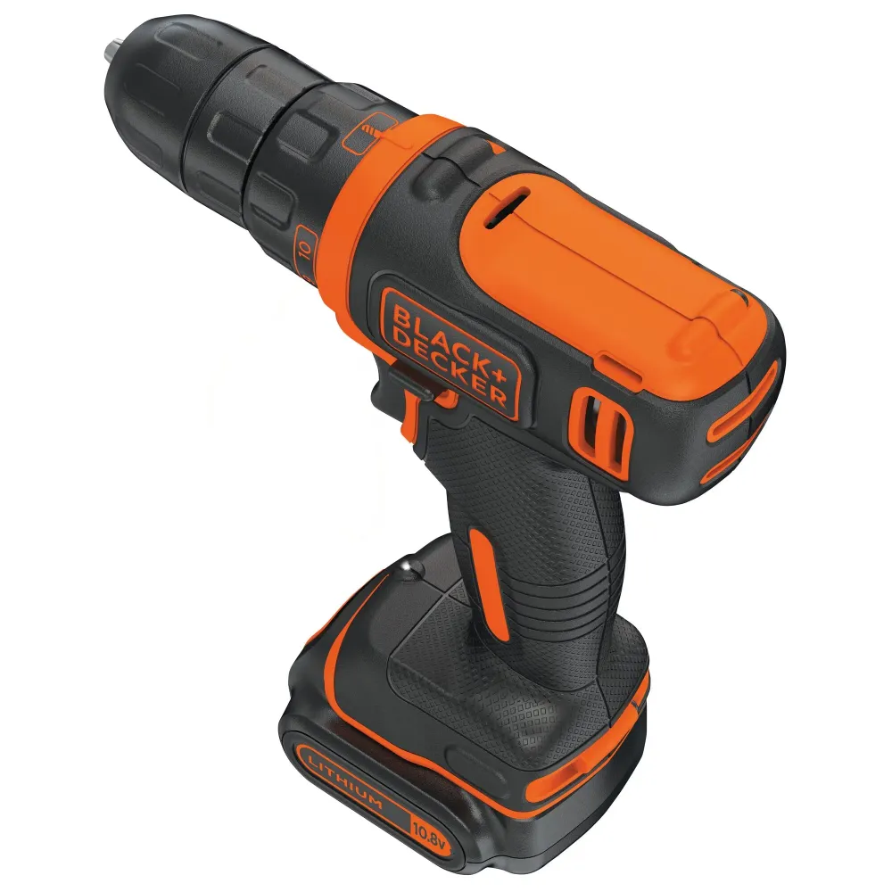 Şofer de găurit Black+Decker BDCDD12KB-QW 10.8V 1.5Ah