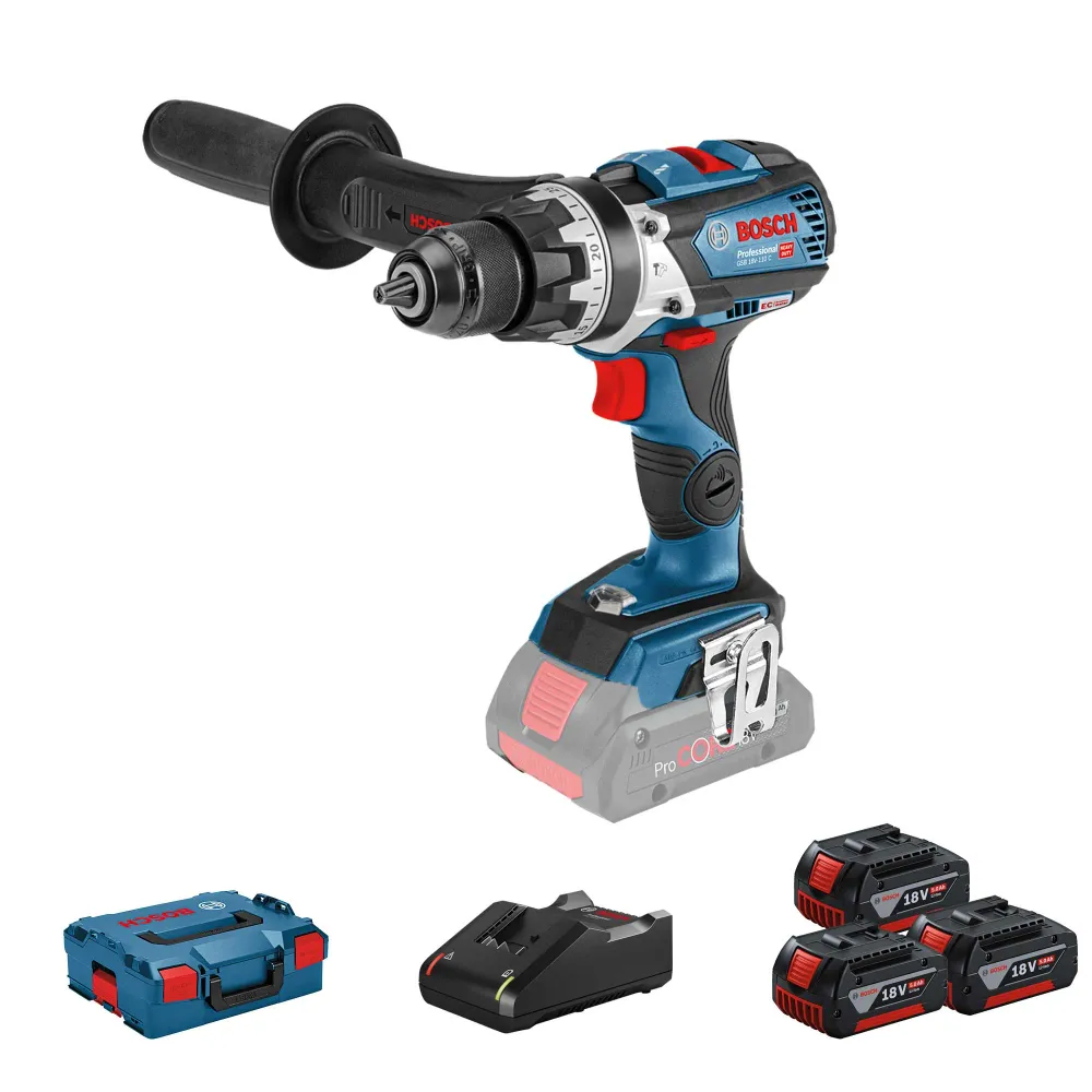 Şofer de găurit Bosch GSB 18V-110C 5Ah