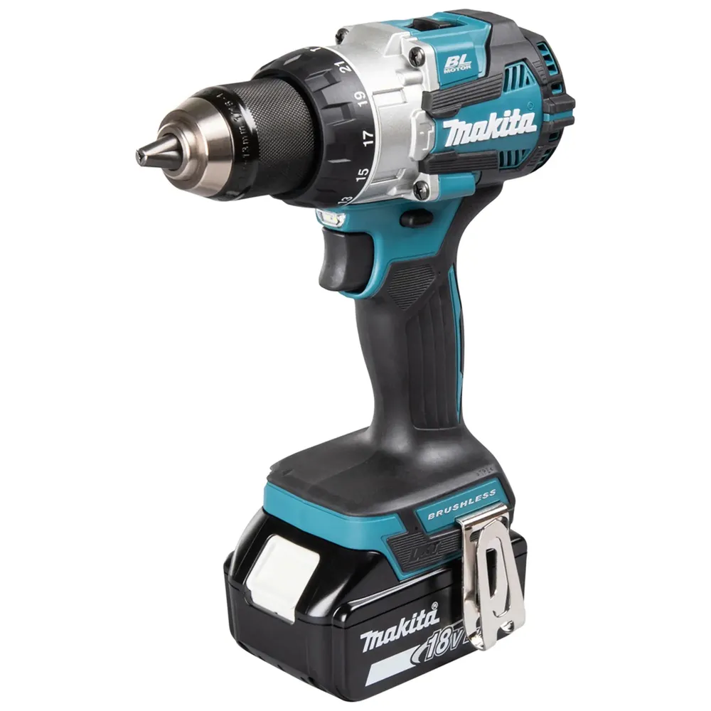 Şofer de găurit Makita DHP489RTJ 18V 5Ah