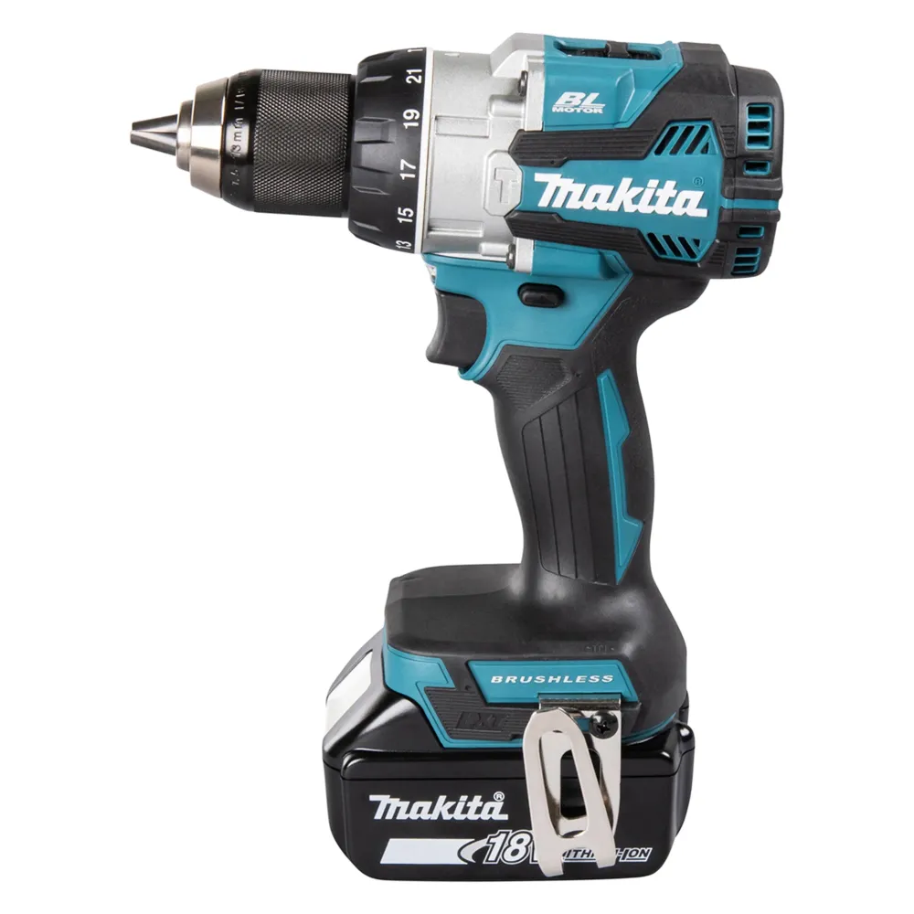 Şofer de găurit Makita DHP489RTJ 18V 5Ah