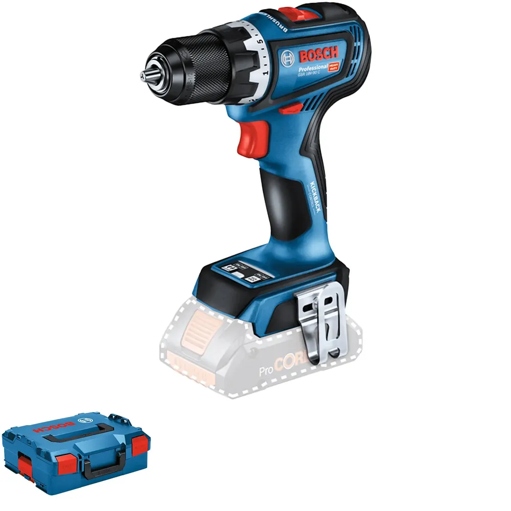 Şofer de găuritor Bosch GSR 18V-90 C