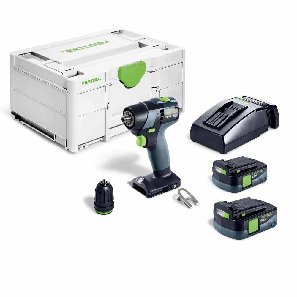 Şofer de găuritor Festool TXS 12 2.5-Plus