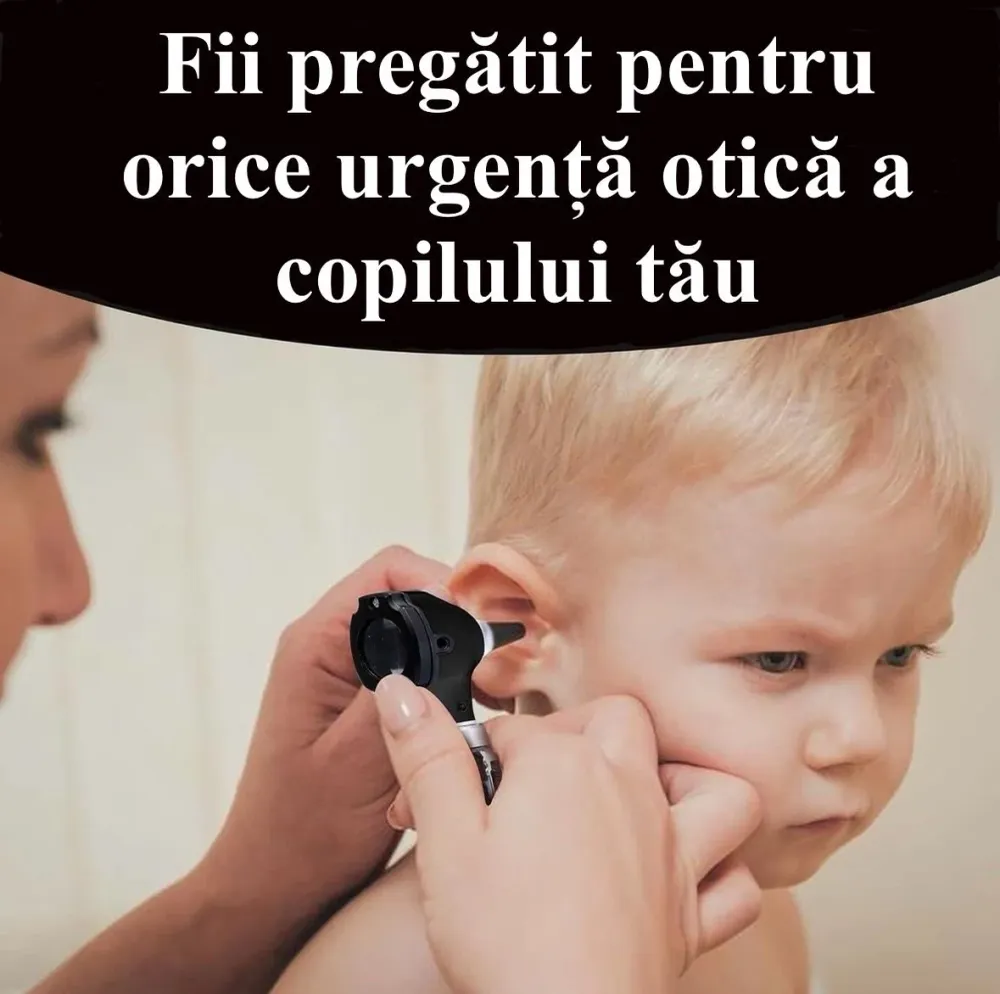 Otoscop cu iluminare LED directa