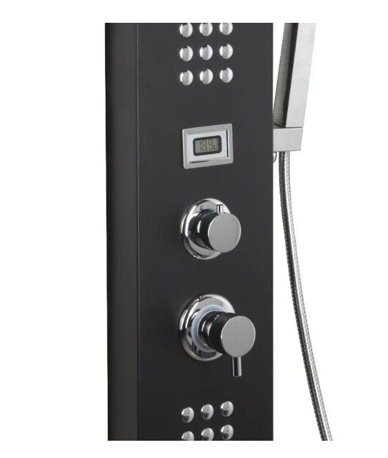 Panou dus hidromasaj inox 5 functii (chrome)