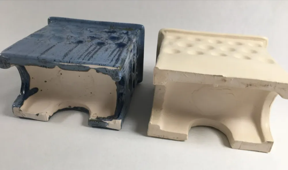 Parohia ceramică „sobă cu gresie cu gresie”