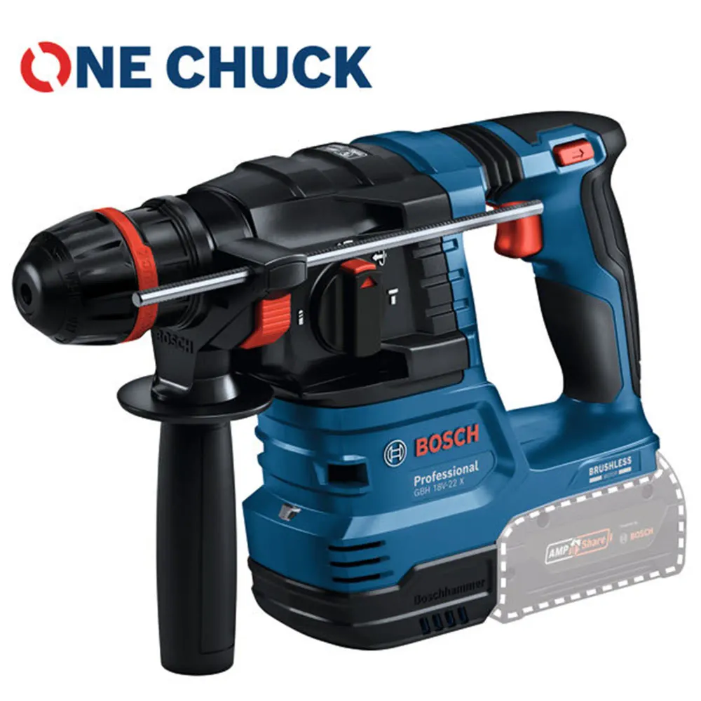 Percuție cu ciocan Bosch GBH 18V-22 X PRO 18V
