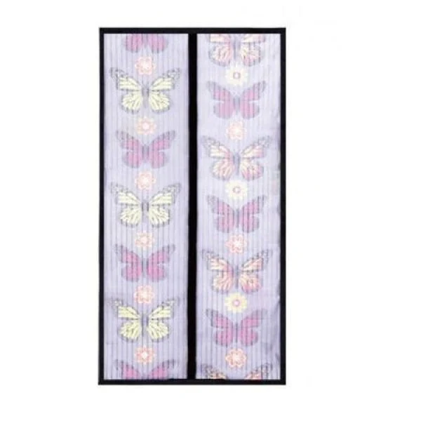 Perdea magnetica anti insecte 210 x 100 cm - model fluturi