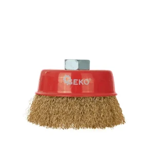 Perie cupa din sarma de otel, 85 mm, Geko G00590-2