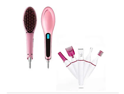 Perie indreptat parul Straight Brush + Epilator multifunctional CADOU