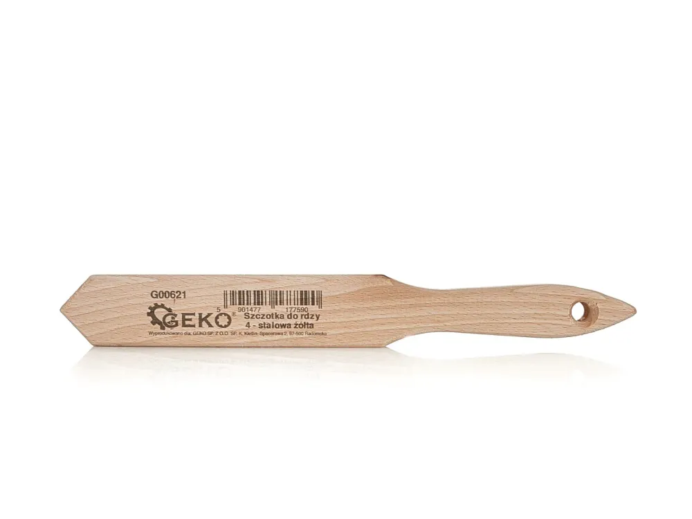 Perie de sarma pentru indepartarea ruginii cu 4 randuri, Geko G00621