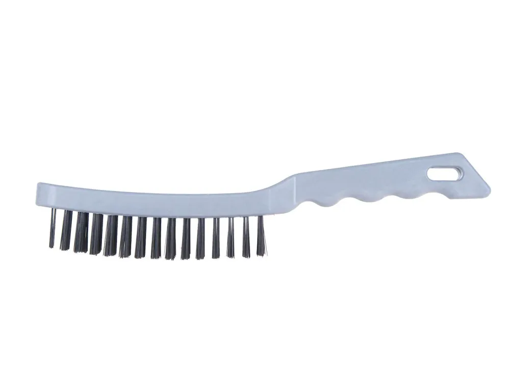Perie de sarma cu 5 randuri, maner de plastic, Geko G00741